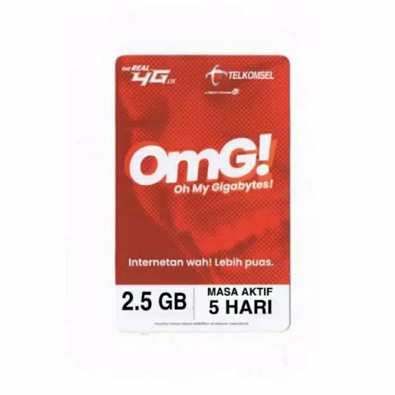 TELKOMSEL 2,5GB 5HARI