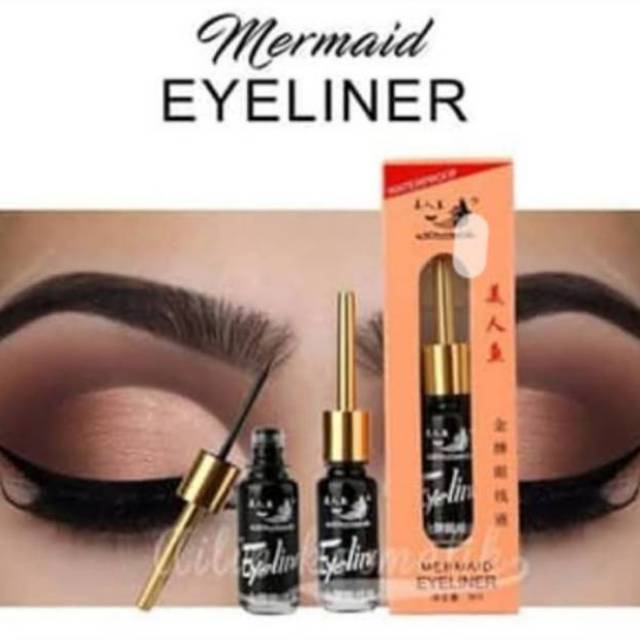 Mermaid Eyeliner Duyung GIRLSNEED77 Eye Liner Waterproof Tahan Air