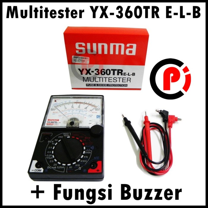 SUNMA Multimeter Multitester AVOmeter Analog YX-360TR ELB pengukur arus listrik AVO METER.