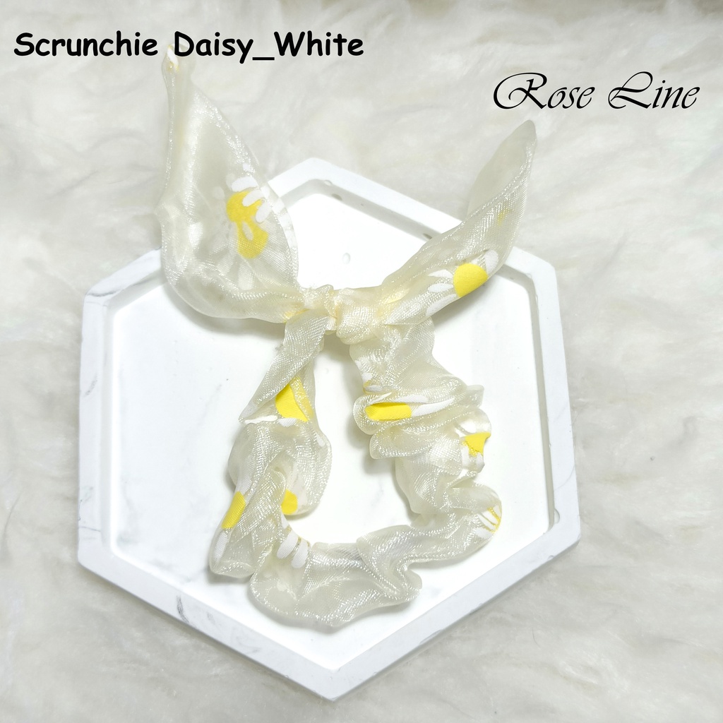 Scrunchie Cantik Daisy