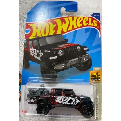 HOT WHEELS JEEP NEW LIVERY BORLA