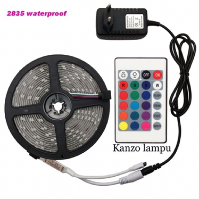 8.8 Pesta Diskon / KANZO / Led strip 3528 rgb warna warni.5050 rgb. 5METER/10meter