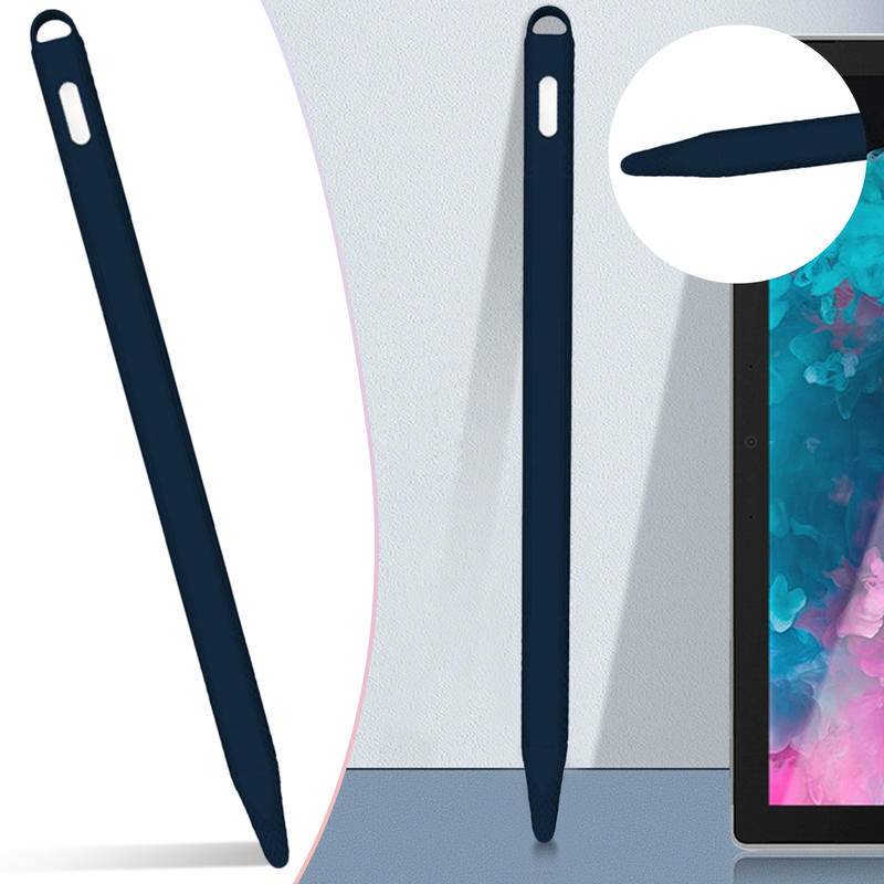 Cover Pelindung Pen Stylus Apple Pencil 2 Generation Bahan Silikon