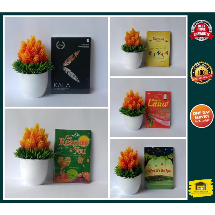 PAKET 5 BUKU Novel Kala - Stefani Bella & Syahid Muhammad