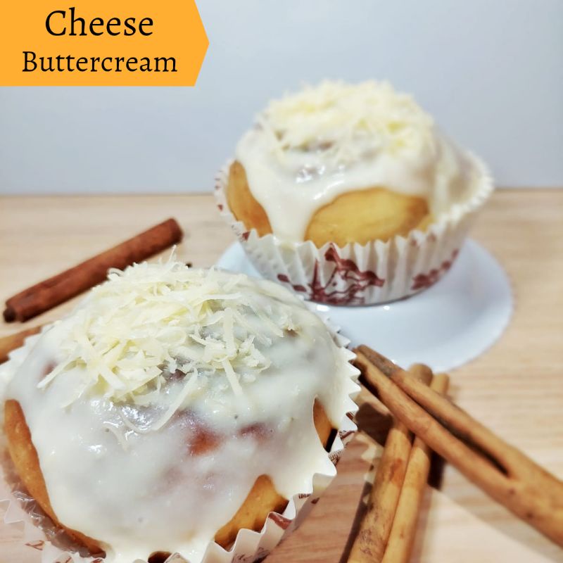 

Cinnamon Rolls Cheese Buttercream