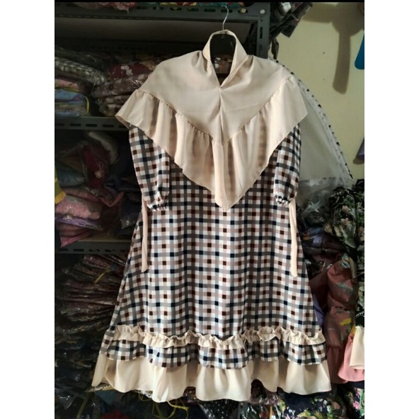 GAMIS ANAK/BAJU MUSLIM ANAK/BAJU ANAK KOTAK KOTAK PREMIUM/BAJU IED ANAK/ BAJU LEBARAN