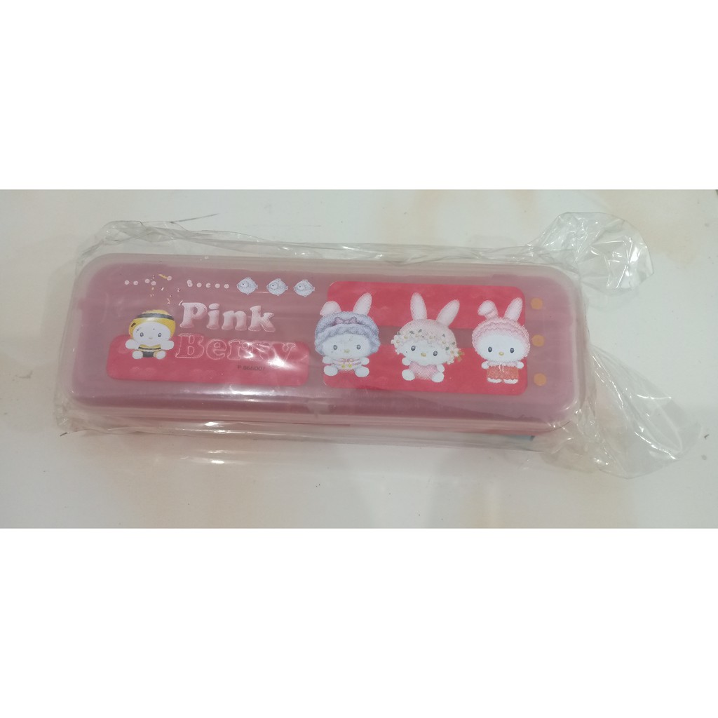 

Kotak Pensil / Tempat Alat Tulis + 3 Pensil + Penghapus