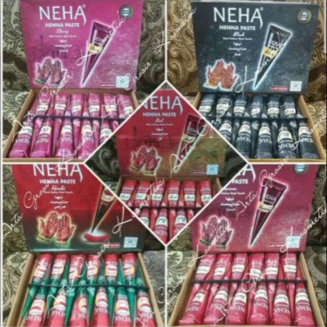 

HENNA NEHA PASTE COLOUR BPOM