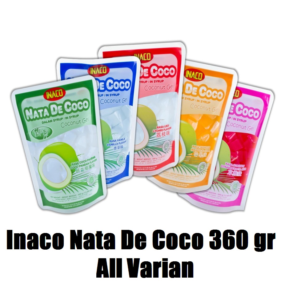 

Inaco Nata De Coco 360 gr All Varian