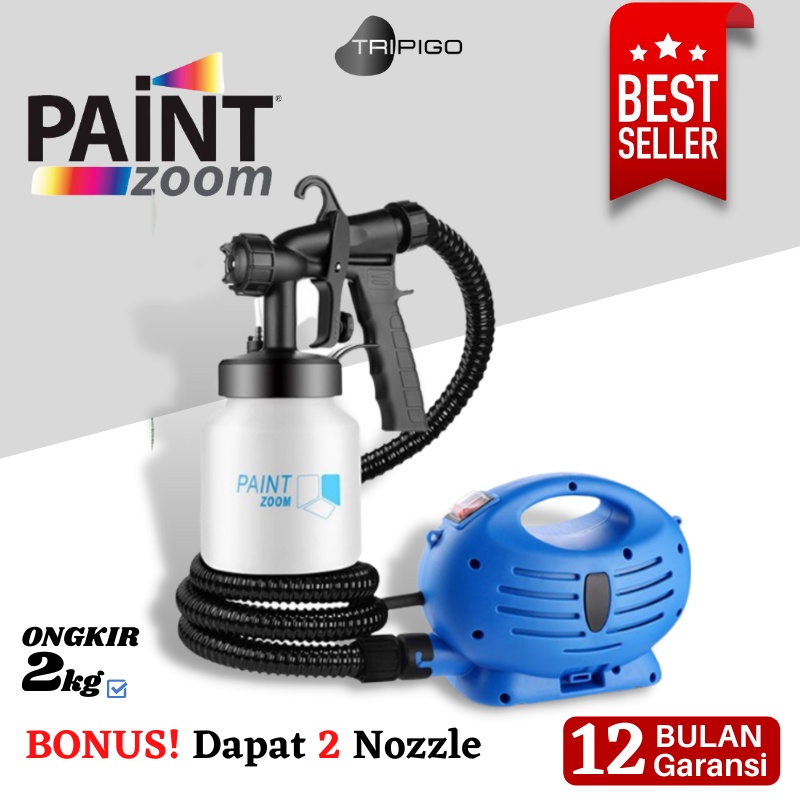 Jual Paint Zoom Spray Gun Kompresor Mini Airbrush Alat Cat Semprot
