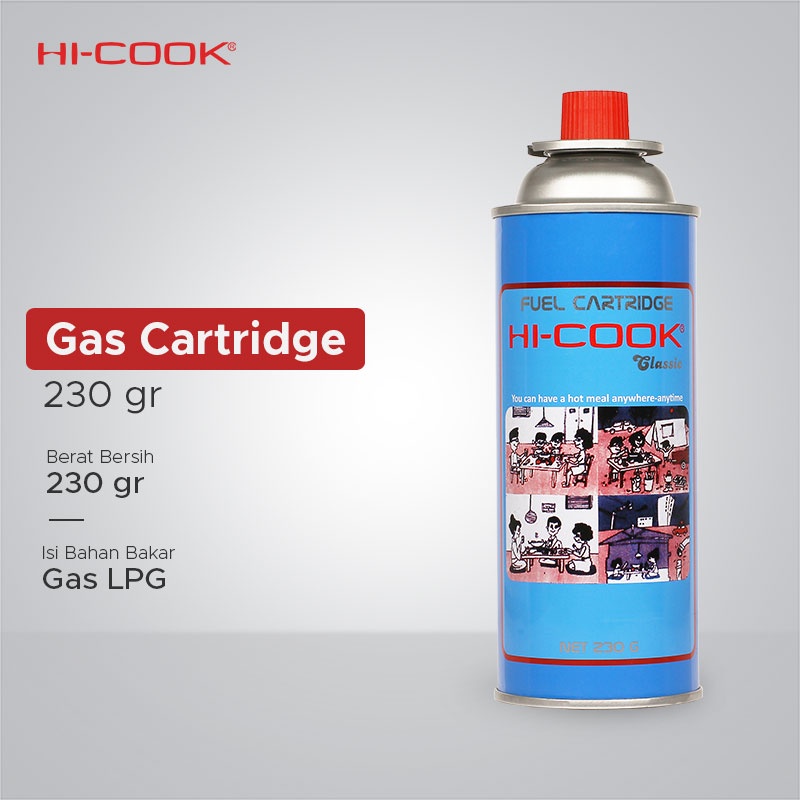 GAS KALENG PORTABEL 235 GRAM GAS CATRIDGE TOKAI EASTGAZ HI COOK UNTUK KOMPOR PORTABLE DAN TORCH