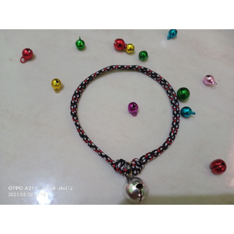 (5PCS) KALUNG KUCING LONCENG 12MM