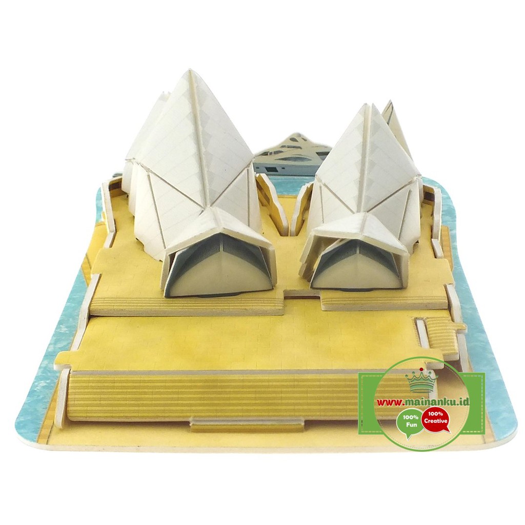 3d Mini Puzzle | OPERA HOUSE  | Mainan Edukasi Anak - 1690-7