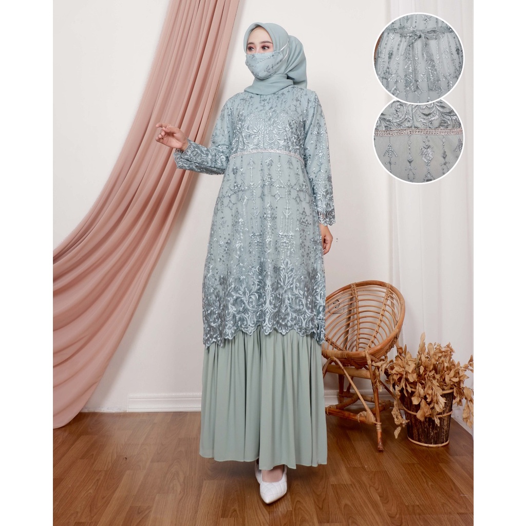 (NEW PRODUCT) GAMIS ISYANA - GAMIS MANIS MANJA - GAMIS TERBARU - GAMIS KEKINIAN - GAMIS MODREN - KEB