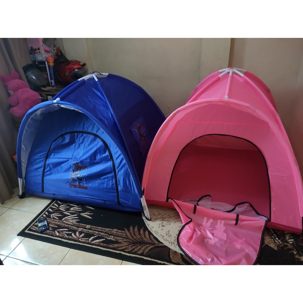 Tenda Anak | Tenda Camping Anak | Tenda Karakter Ukuran 100cm,120cm,140cm