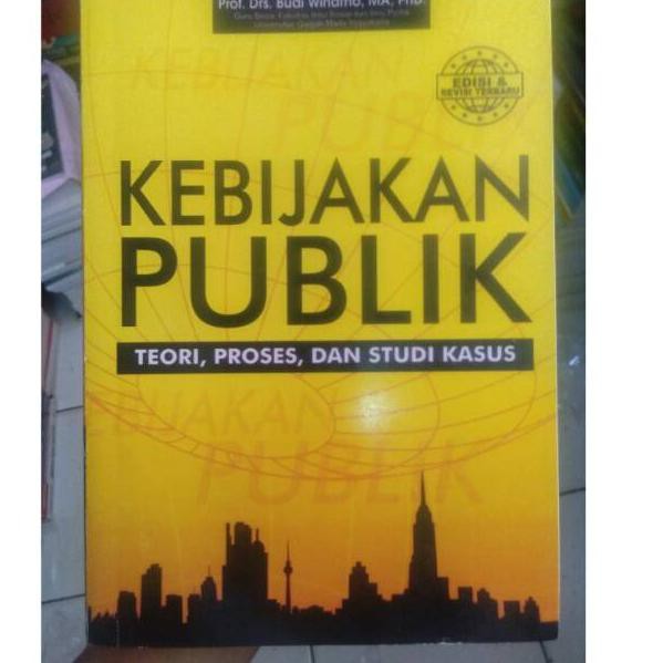 Langsung Beliii.. kebijakan Publik Budi Winarno