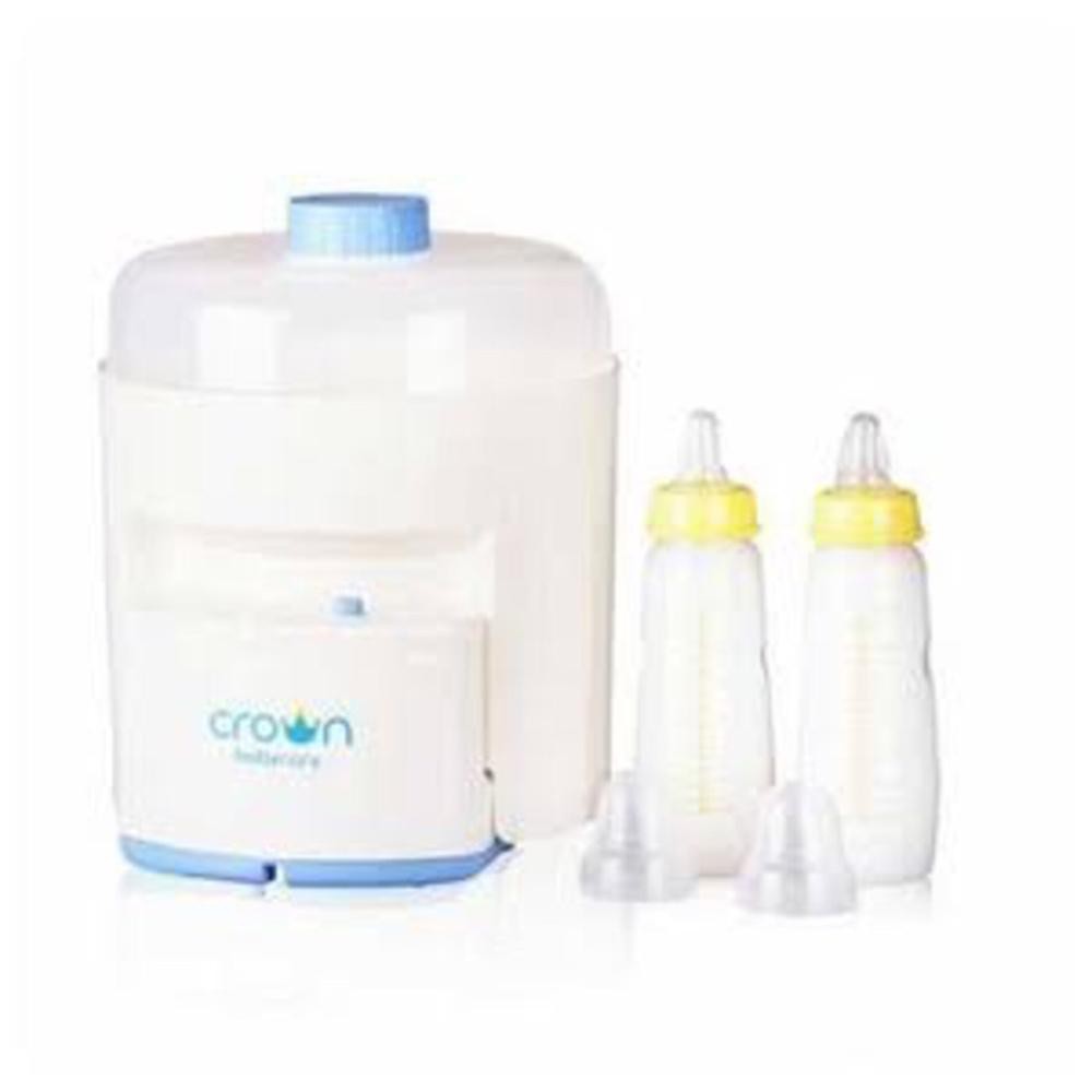 Crown 6 Botol Alat Sterilizer Bottle - Tempat Steril Botol - Pembersih Botol/Steril Crown Baby Isi 6