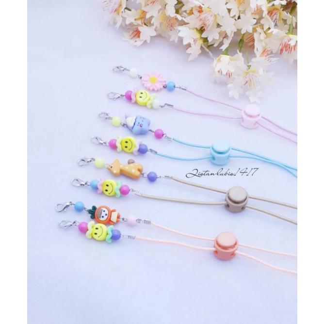 Strap mask smile mix Clay beli 10  free 2