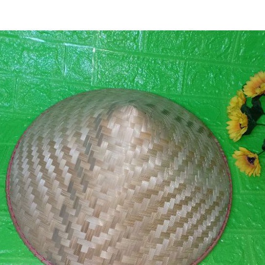 Cetok/Caping/Topi petani bambu kerucut