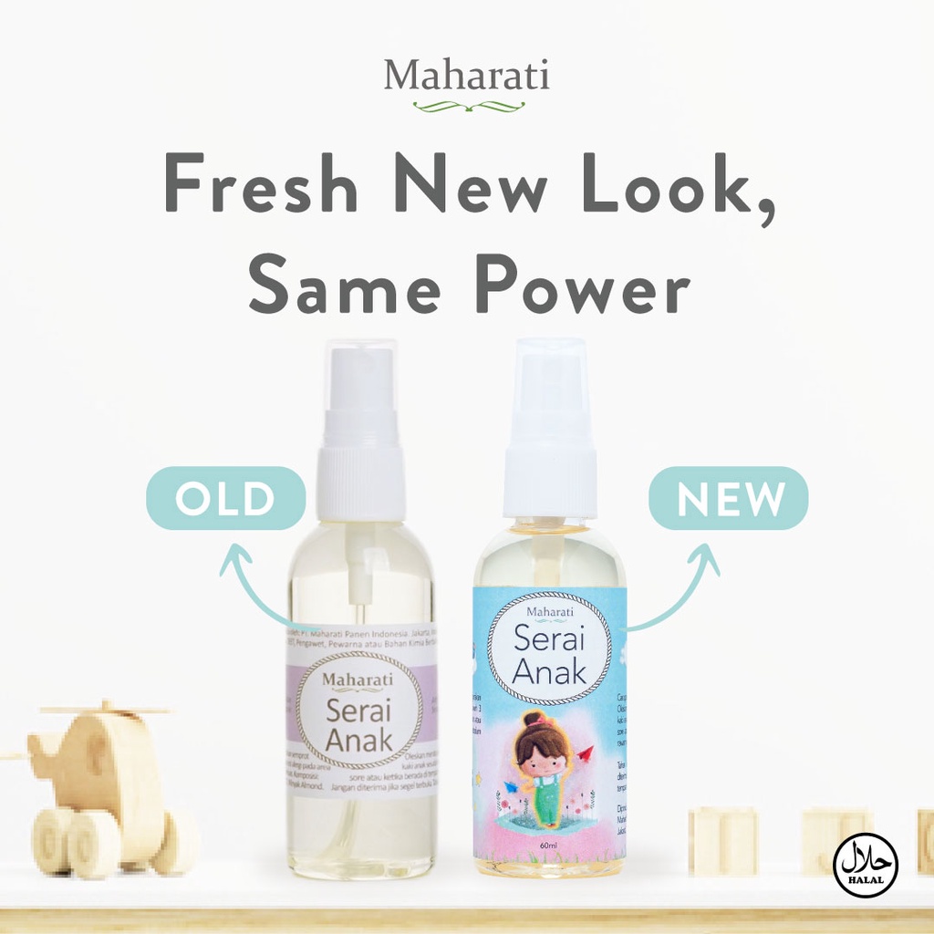 Maharati Serai Anak 250ml | Anti Nyamuk dan Serangga Anak Alami