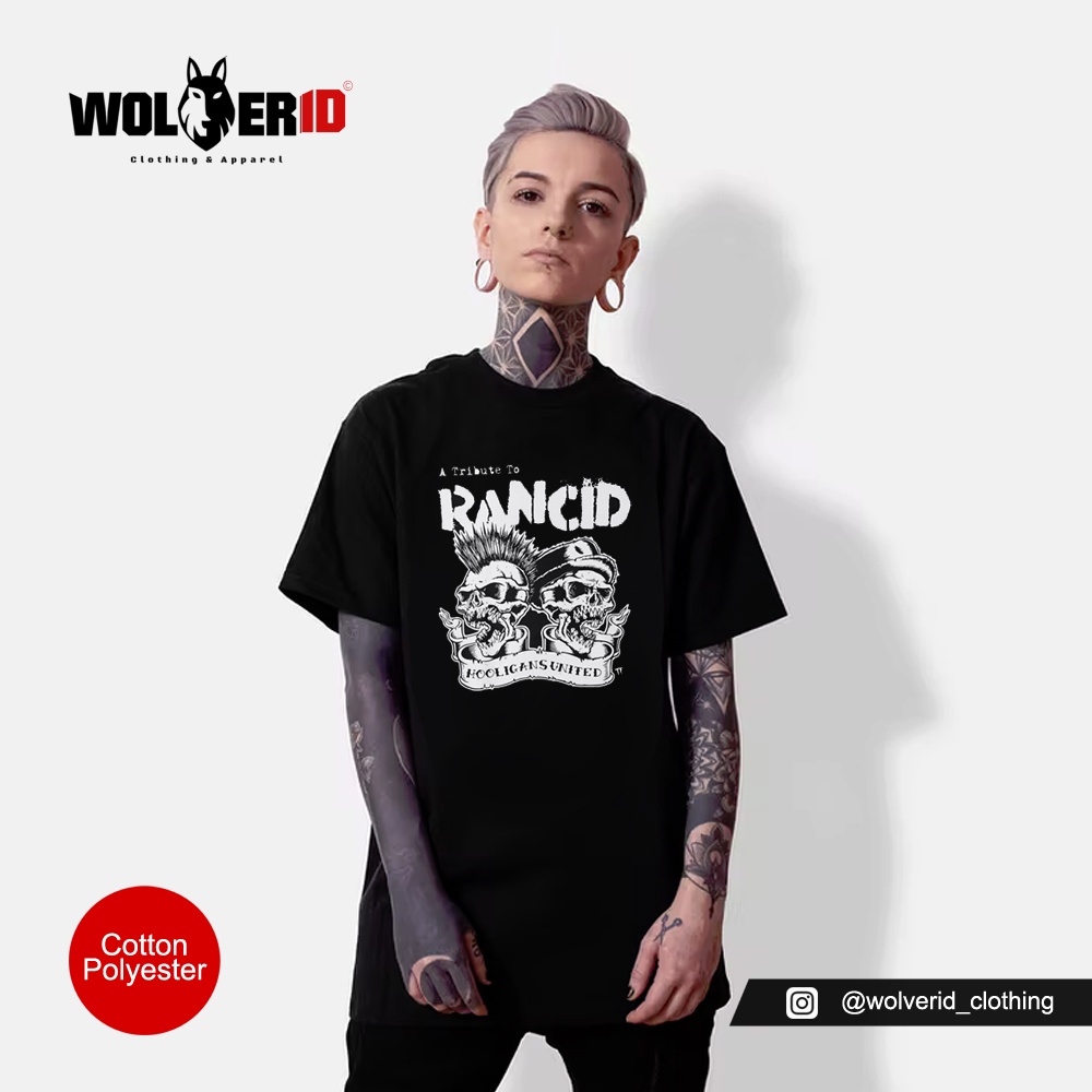 Kaos Band Rancid Baju Music Punk Rock