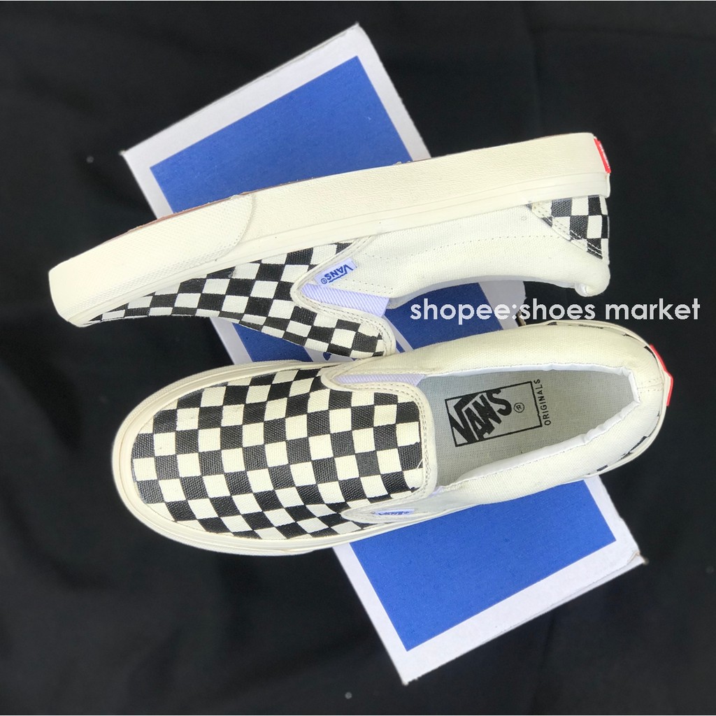 Vans Slip On OG Checkerboard Black White