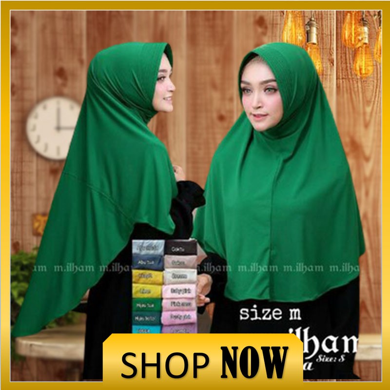 Jilbab INSTAN AISYAH M HIJAB ORIGINAL M  ILHAM