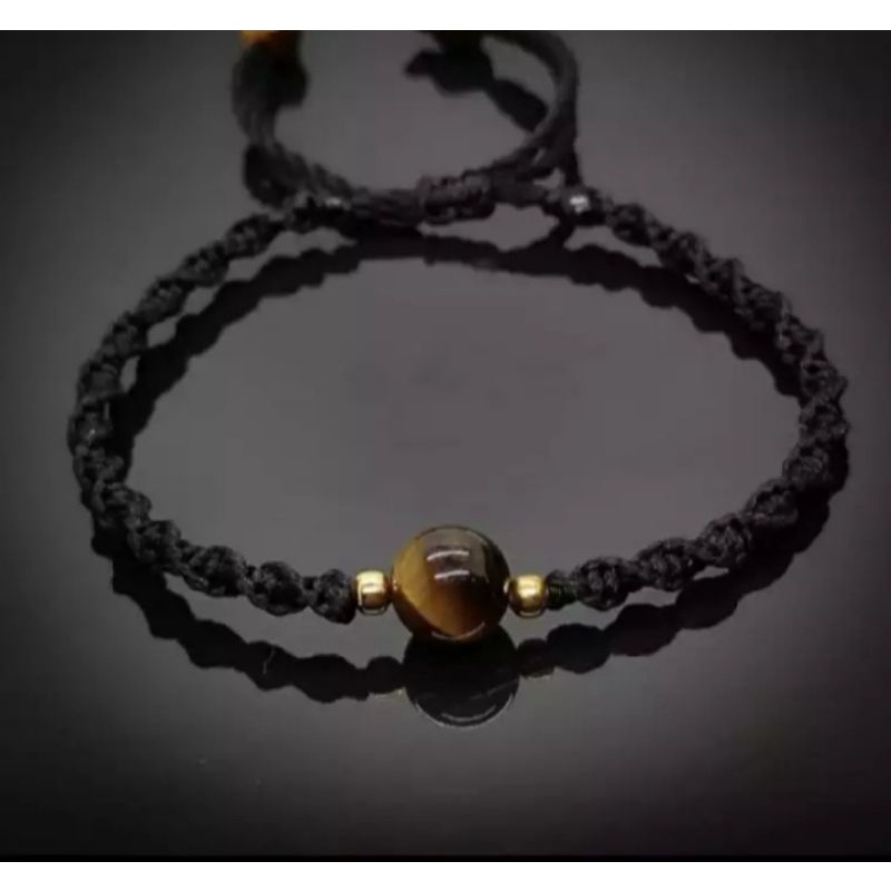 gelang jalin batu alam gelang tali gelang batu gelang simple gelang rajut gelang cople  gelang hitam gelang batu asli