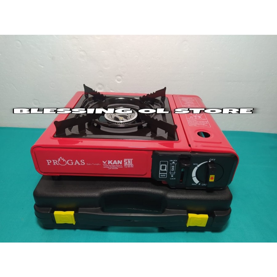 PROGAS / KOMPOR PORTABLE MINI 2 IN 1 / KOMPOR GAS PROGAS