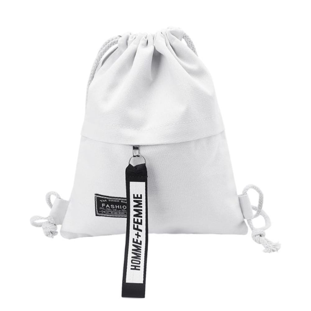 RR GABY - Tas Tote Bag Serut Wanita-GABY PUTIH