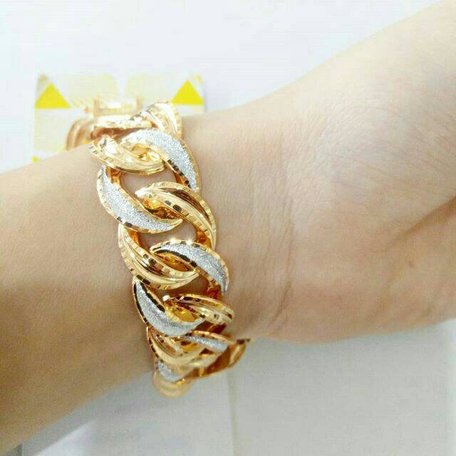 Gelang Emas Asli model rantai mewah