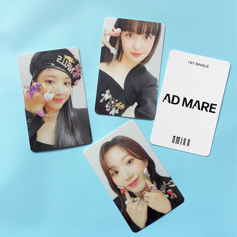 7pcs / Set Kartu Lomo Foto Kpop NMIXX 1st (AD MARE) Untuk Koleksi Fans