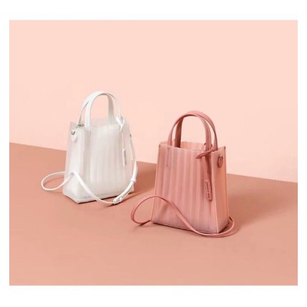 Tas Wanita CK Tas Selempang Set Translucent Tote Bag Slempang Bags Tas Import  #71852