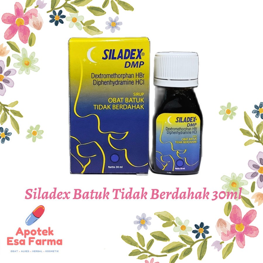 

Siladex DMP (Siladex Batuk Tidak Berdahak) - Obat Batuk Kering 30ml