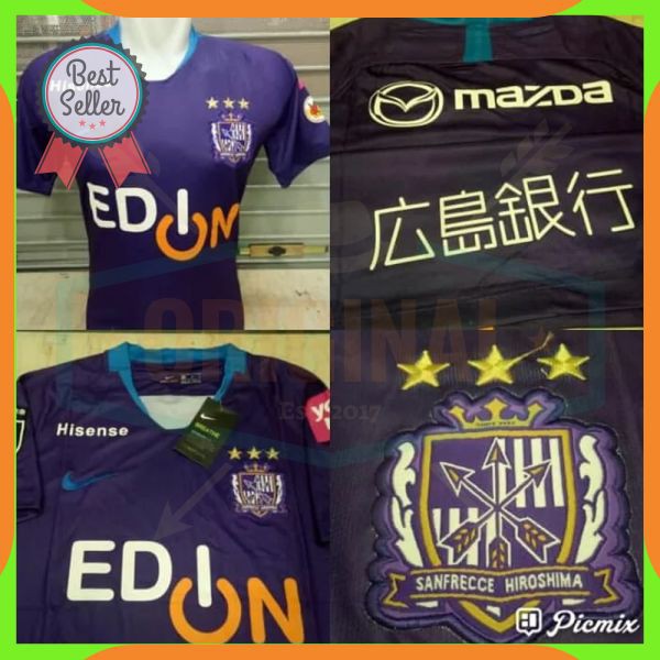 JERSEY BOLA HIROSHIMA HOME 2019-2020 GRADE ORI A++