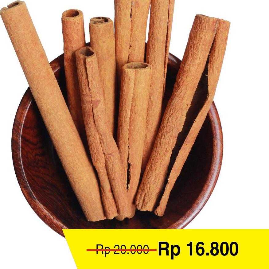 

Berkualitas! Kayu Manis Organik 100 gram / Organic Cinnamon Stick 시