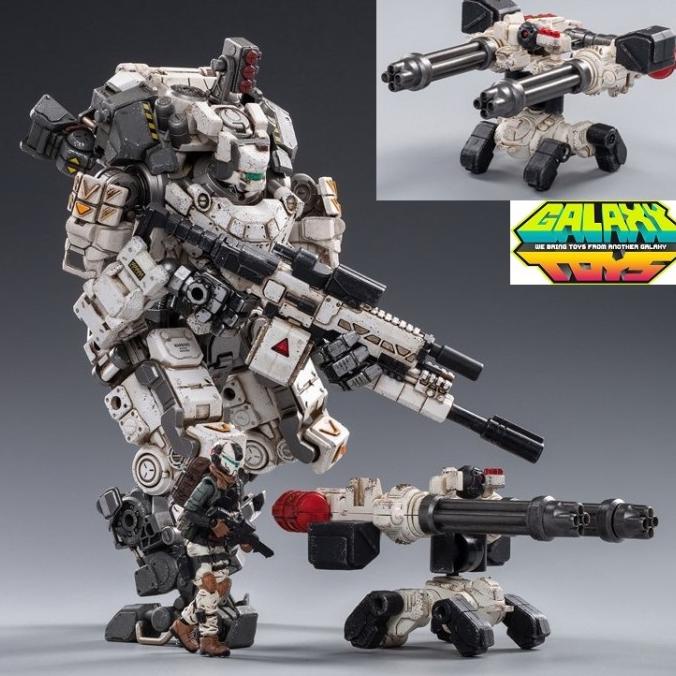JoyToy Steel Bone Armor JT0425 White - New Pilot Joy Toy Source 1/25