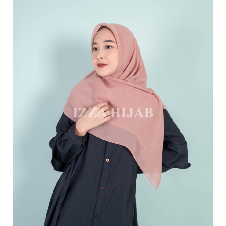 hijab segiempat BELLA SQUARE pollycatoon fine by izza