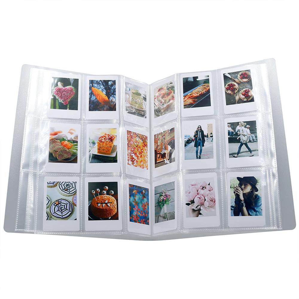 Needway Tempat Kartu Card Stock Ticket Holder 6.6*9.1cm Transparan 3inci Kapasitas 288 Instax Album