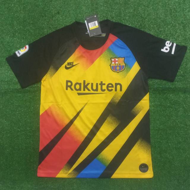 Jersey Baju Bola Barcelona GK Kiper UCL 2019/2020 GO Import