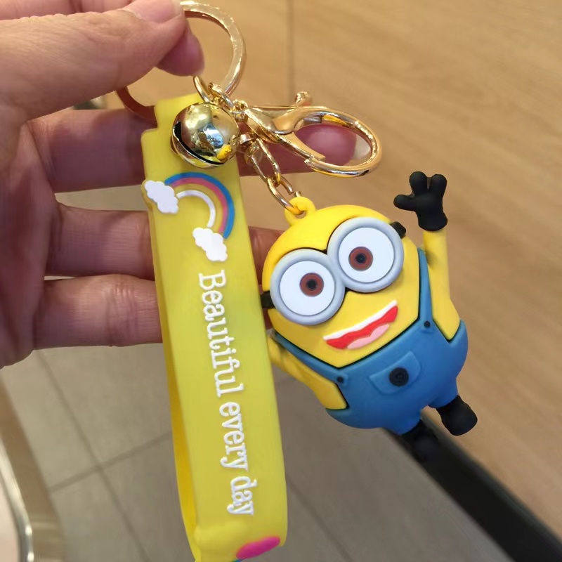 Gantungan Kunci Karakter Minions Lucu - Keychain Boneka Karakter Minions