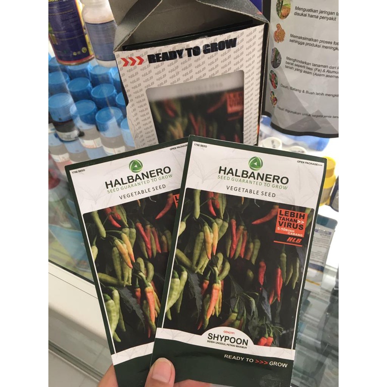 Benih Bibit Cabe Cabai Rawit SHYPOON GEN24F1 Tahan Virus - 10 Gram
