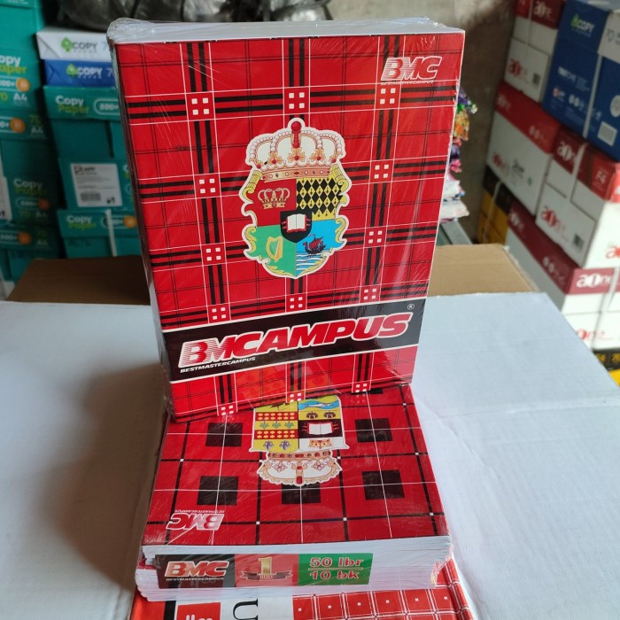 

Produk Unggulan Buku Tulis Campus Bmc 50 Lembar Berkualitas