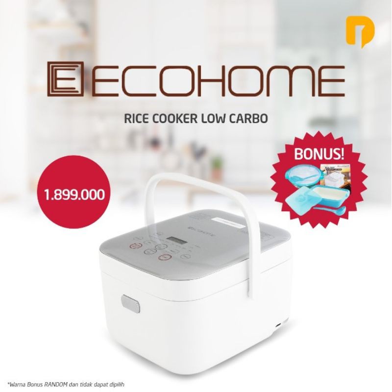 Ecohome Rice Cooker Low Carbo