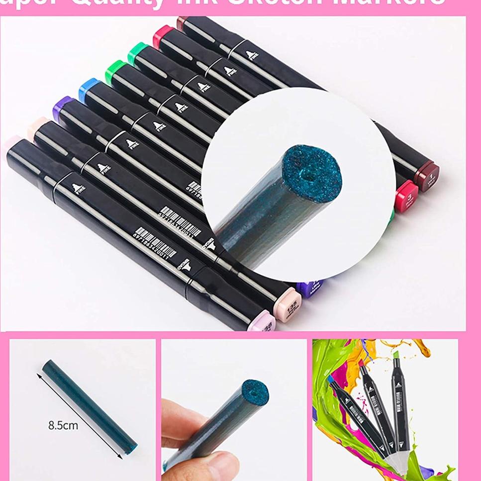 

Paling Diminati.. TouchFive 24/36/48/60/80 Warna Sketsa Spidol Umum General Marker Set Animation Markers