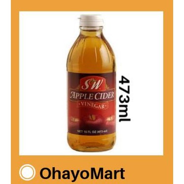 SW | S&amp;W Apple Cider Vinegar 473ml | Cuka Apel