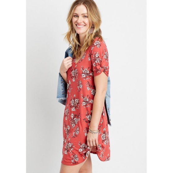 Maurincess short sleeve Midi dress