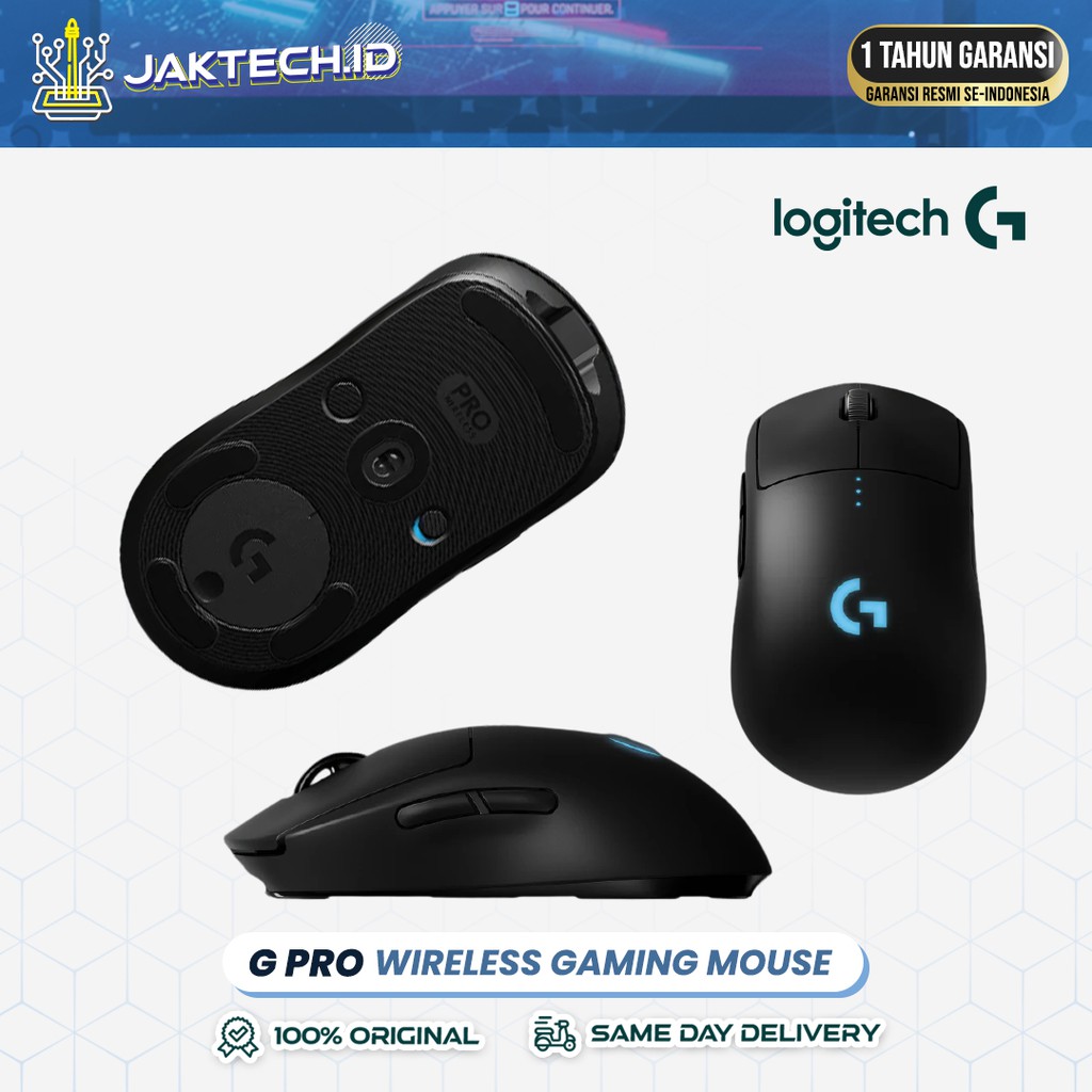 Logitech G Pro Wireless Professional Gaming Mouse / GARANSI RESMI