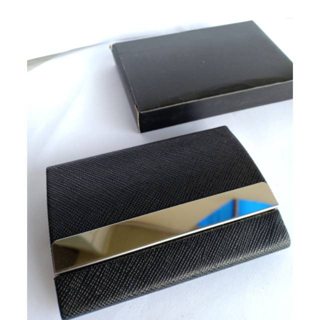

Name card holder 2sisi CH 631 / Tempat kartu nama bisa dicustom logo / nama