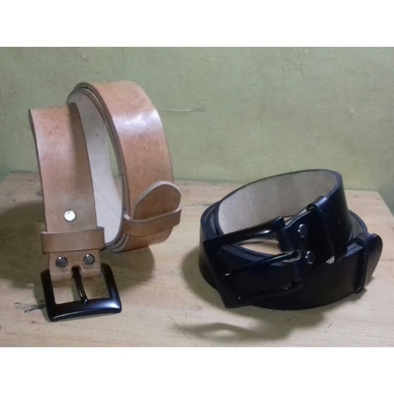 ikat pinggang kulit sapi